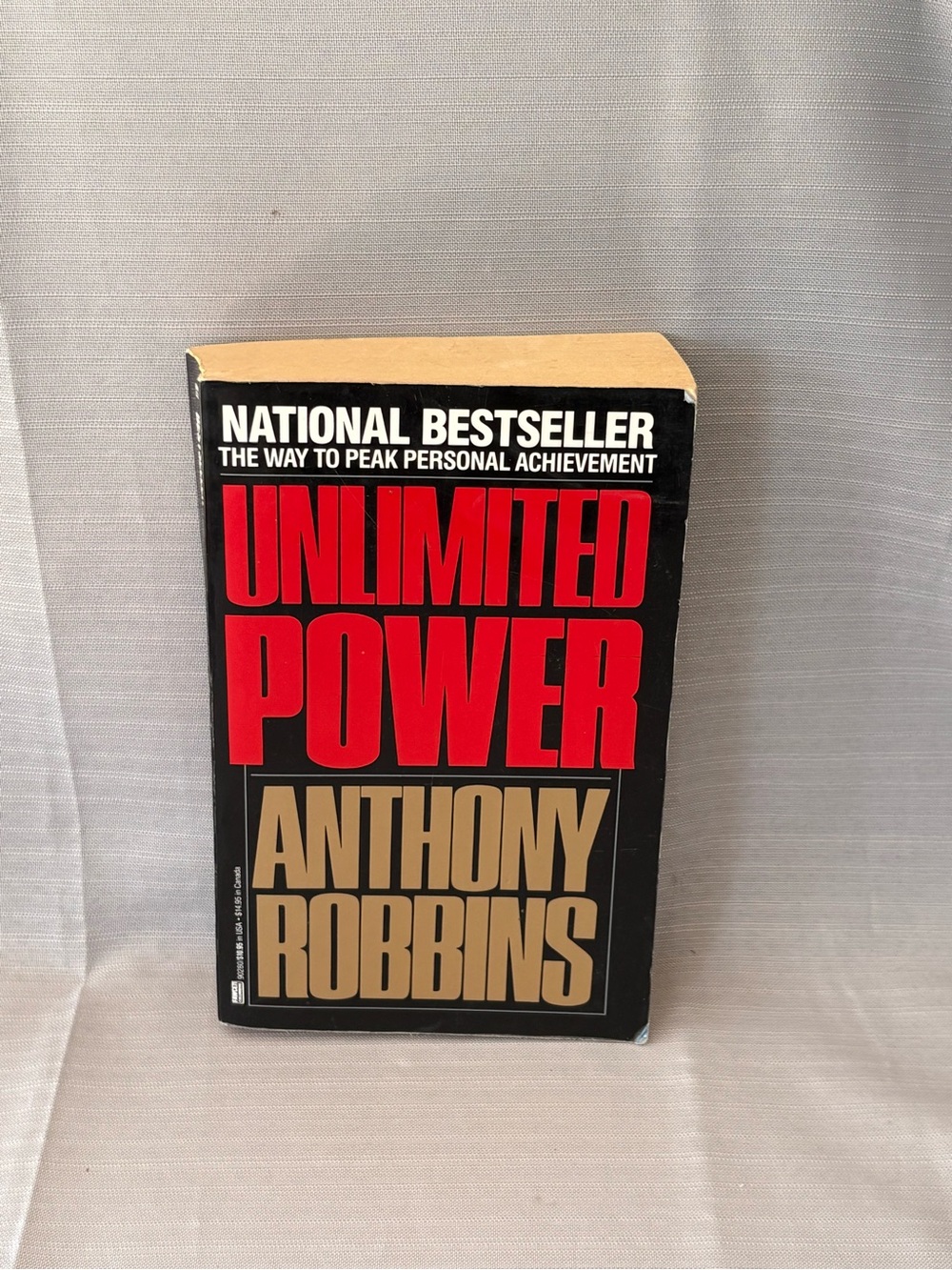 Unlimited Power by Anthony Robbins - Black/Red/Cream Cover